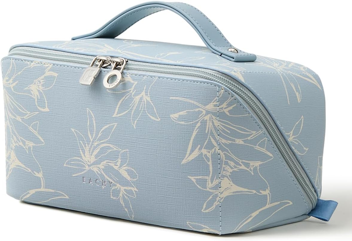 Amazon.co.jp: EACHY 旅行用メイクアップバッグ、大容量女性用化粧品